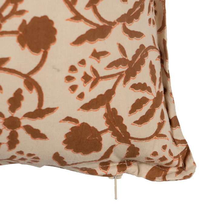 Cojín Beige-Marrón 100% Algodón 60 X 40 cm (Set de 2) Cojín Beige-Marrón 100% Algodón 60 X 40 cm (Set de 2)