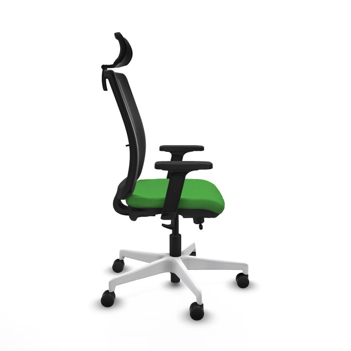 PIQUERAS Y CRESPO Silla de oficina Haches con mecanismo Sincro/Traslack Verde y Negro PIQUERAS Y CRESPO Silla de oficina Haches con mecanismo Sincro/Traslack Verde y Negro