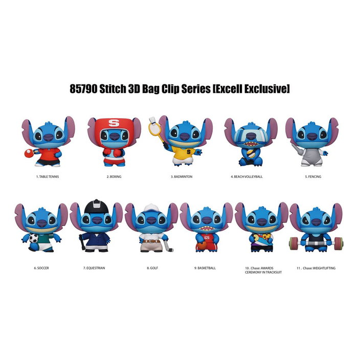Lilo & Stitch Colgantes PVC 3D Series 1 Sport Expositor (24) Lilo & Stitch Colgantes PVC 3D Series 1 Sport Expositor (24)