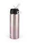 Inde Botella Sport Agua Aluminio Metalizada 800 ml 22,7x7 cm (12 Unidades)