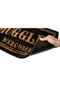 SD TOYS Felpudo Muggles Welcome Harry Potter 60x40cm Fibra de Coco Base PVC