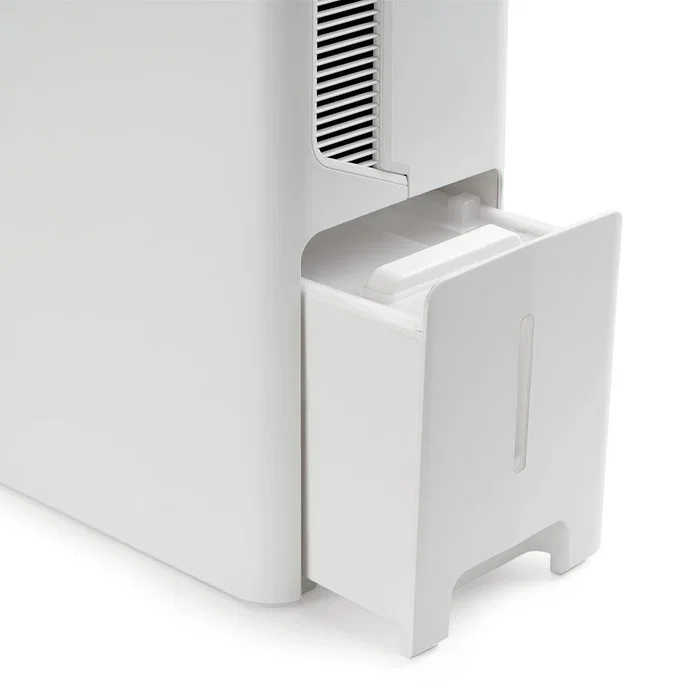 Orbegozo DH 1045 Deshumidificador 10L/24h hasta 40m², 36dB, Depósito 2.5L, Blanco, R290, Temporizador 24h, Filtro Lavable, con Ruedas y Asa