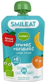 Smileat Pouch 100 G Frutas Variadas Alimento Infantil