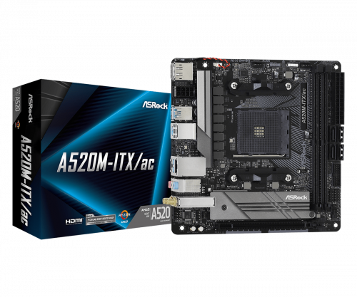 ASRock A520M-ITX/AC Micro ATX