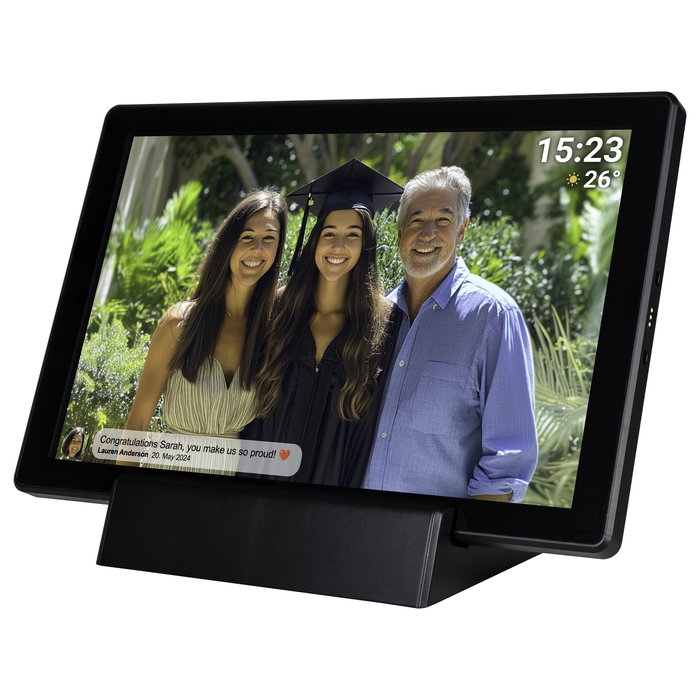 Denver PFF-1070 Marco Digital 10.1 Pulgadas Negro 16GB Frameo WiFi