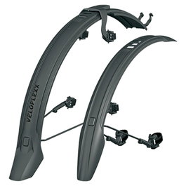 SKS VELOFLEXX Guardabarros trasero y delantero para bicicleta con freno de disco, 605/850 mm, 600 g, accesorio