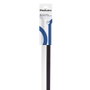 Hantums Burlete adhesivo PVC con flecos 1M - Blanco