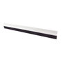 Hantums Burlete adhesivo PVC con flecos 1M - Blanco