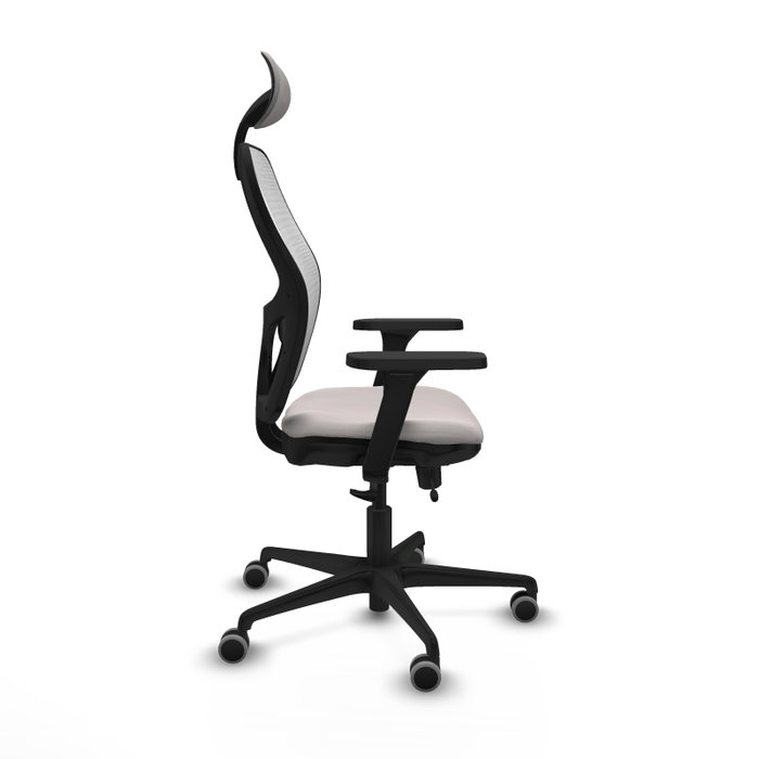 PIQUERAS Y CRESPO Silla de oficina Jorquera con mecanismo Sincro/Traslack en Blanco PIQUERAS Y CRESPO Silla de oficina Jorquera con mecanismo Sincro/Traslack en Blanco
