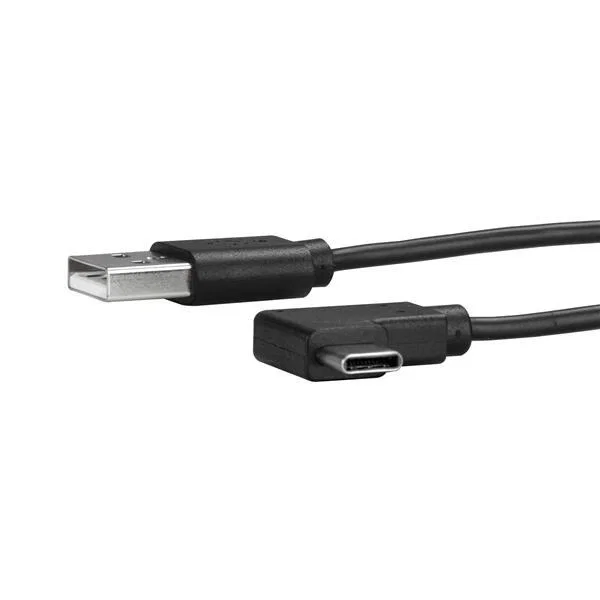 StarTech.com Cable de Carga y Sincronización USB-A a USB-C de 1 m Acodado Negro StarTech.com Cable de Carga y Sincronización USB-A a USB-C de 1 m Acodado Negro