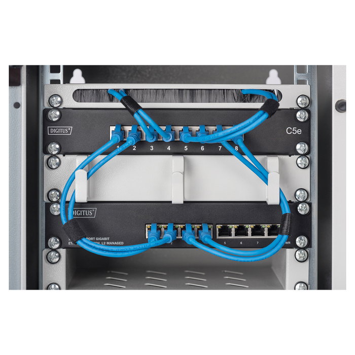 Digitus DN-80117 Switch 8-Port Gigabit Managed Negro