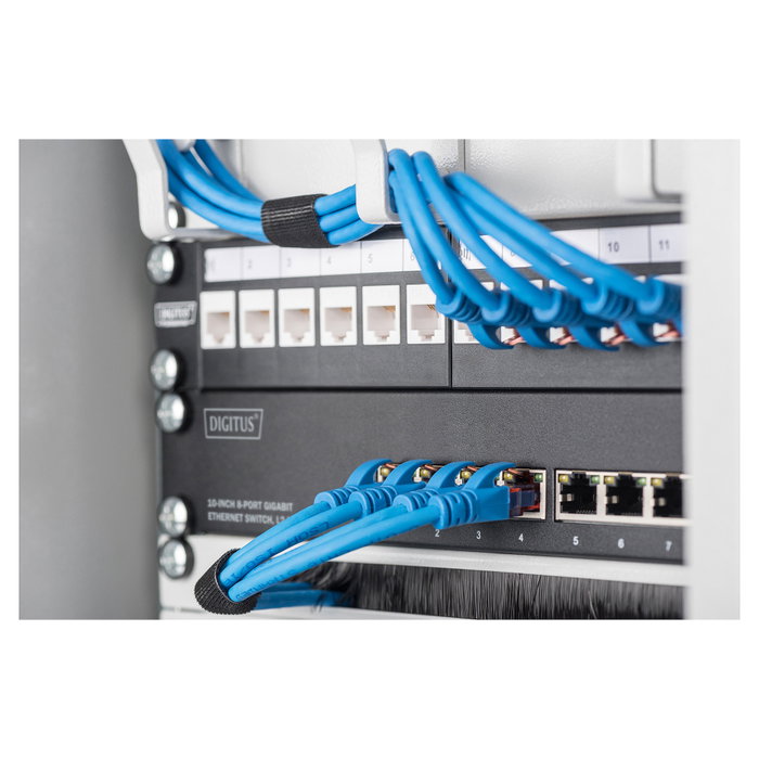 Digitus DN-80117 Switch 8-Port Gigabit Managed Negro