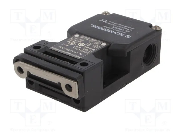 SCHMERSAL Interruptor de seguridad AZ 16 con llave recta, NC x2 + NA SCHMERSAL Interruptor de seguridad AZ 16 con llave recta, NC x2 + NA