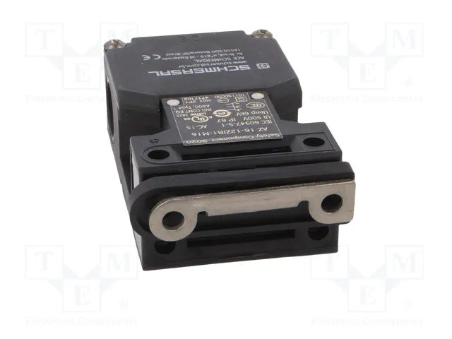 SCHMERSAL Interruptor de seguridad AZ 16 con llave recta, NC x2 + NA SCHMERSAL Interruptor de seguridad AZ 16 con llave recta, NC x2 + NA