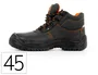 Safetop Bota de seguridad de cuero negro S3 SR talla 45