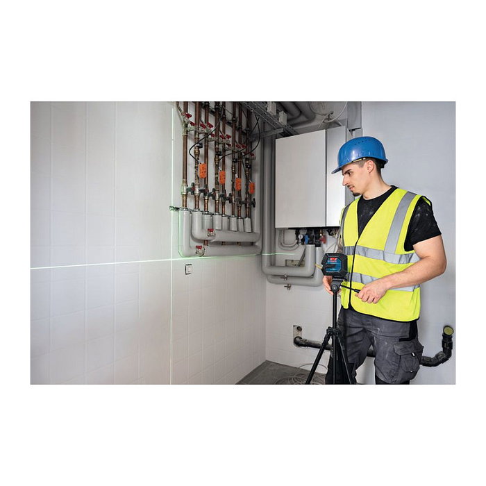 Bosch Professional GLL 20-22 G con láser verde, trípode BT 150 y maletín