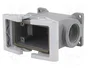ILME Carcasa para Conectores HDC Tamaño 57.27 con Pestillo Doble