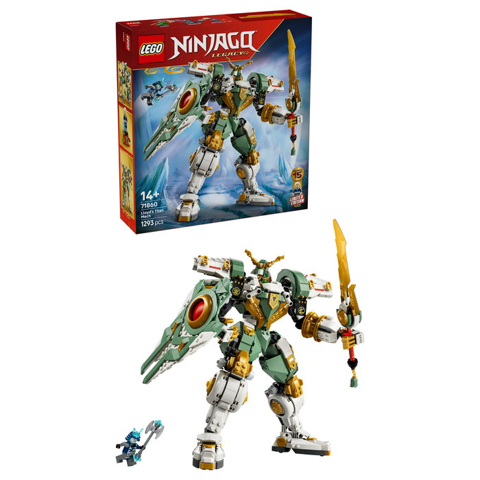 LEGO NINJAGO Titán Robot de Lloyd: 15 Aniversario 71860
