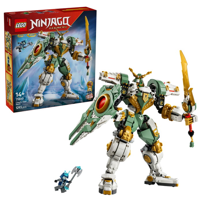 LEGO NINJAGO Titán Robot de Lloyd: 15 Aniversario 71860