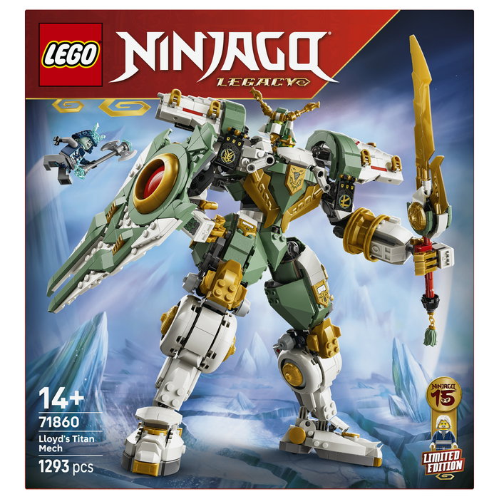 LEGO NINJAGO Titán Robot de Lloyd: 15 Aniversario 71860