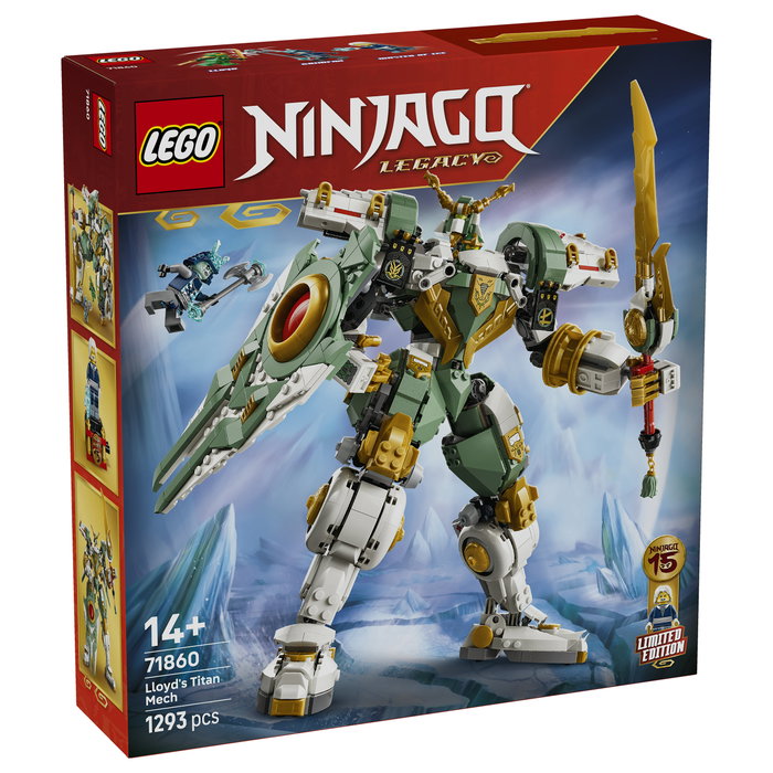 LEGO NINJAGO Titán Robot de Lloyd: 15 Aniversario 71860