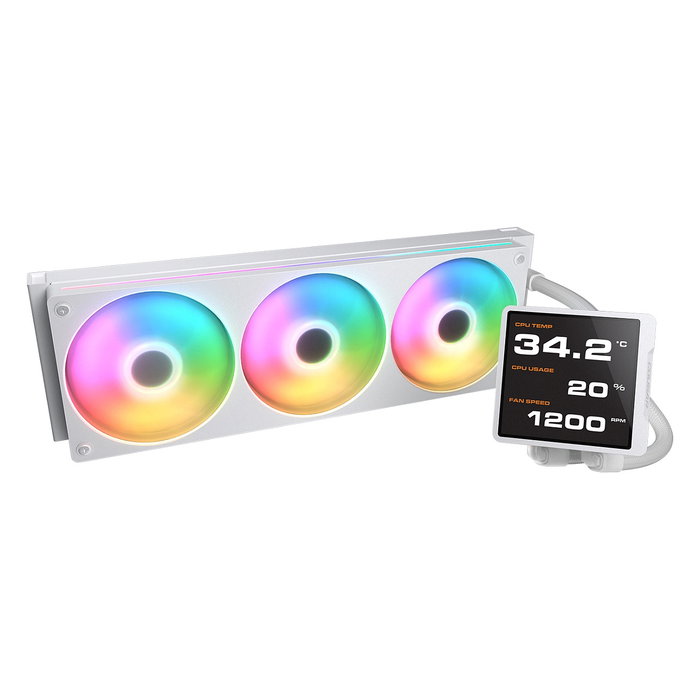 Cougar Poseidon Vistek Pro 360 ARGB Blanco Cougar Poseidon Vistek Pro 360 ARGB Blanco