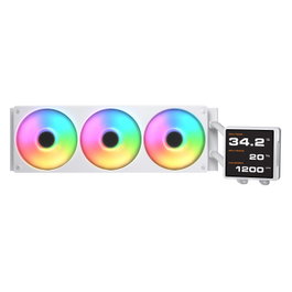 Cougar Poseidon Vistek Pro 360 ARGB Blanco