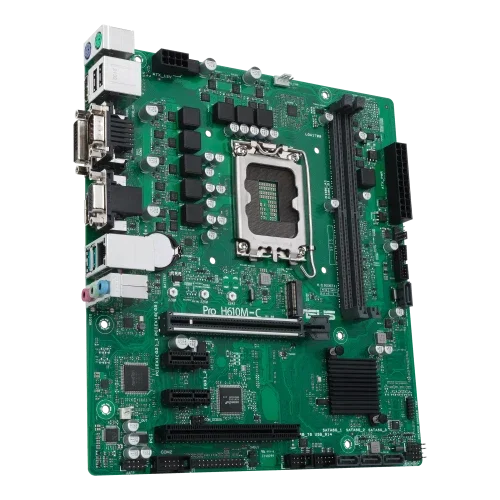 ASUS Pro H610M-C-CSM micro ATX DDR5 LGA 1700 ASUS Pro H610M-C-CSM micro ATX DDR5 LGA 1700