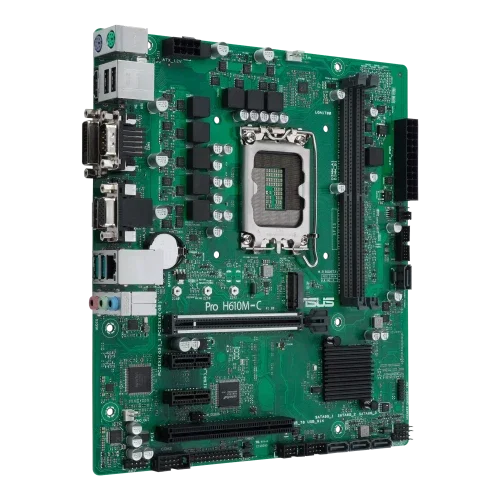ASUS Pro H610M-C-CSM micro ATX DDR5 LGA 1700 ASUS Pro H610M-C-CSM micro ATX DDR5 LGA 1700