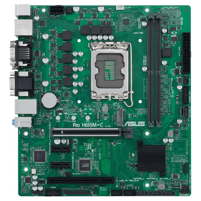 ASUS Pro H610M-C-CSM DDR5 LGA 1700 micro ATX