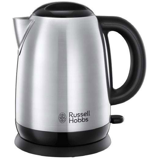 Russell Hobbs Adventure Hervidor Eléctrico 1,7L Negro y Plata Russell Hobbs Adventure Hervidor Eléctrico 1,7L Negro y Plata