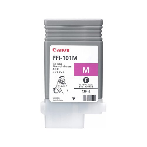 Canon Cartucho de Tinta PFI-101M Magenta 130ml para series iPF5000/6000/5100/6100/6200 Canon Cartucho de Tinta PFI-101M Magenta 130ml para series iPF5000/6000/5100/6100/6200