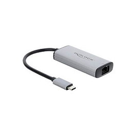 DeLOCK Adaptador de red USB Type-C™ 10 Gigabit LAN 1 x RJ45