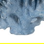 Figura Coral Azul Resina Decoración 27,50 X 13,50 X 19,50 cm