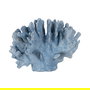 Figura Coral Azul Resina Decoración 27,50 X 13,50 X 19,50 cm