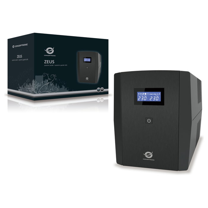 Conceptronic ZEUS04EM UPS 2200VA/1320W 5 Salidas AC