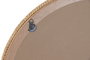 DKD Home Decor Espejo de Ratán y Cristal Natural 68x68 cm