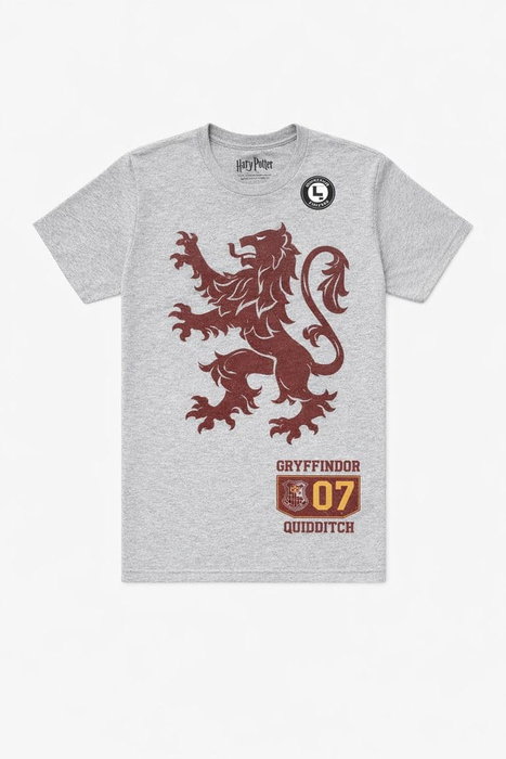 Harry Potter Camiseta Gryffindor 07 Quidditch Lion Crest Talla S Harry Potter Camiseta Gryffindor 07 Quidditch Lion Crest Talla S