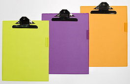 Carpeta Con Pinza Portablocs Iberplas Pvc Fº Col.Surt.(Pinza Gigante) (Set de 6)