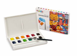 Acuarelas Carioca Plus Caja De 12