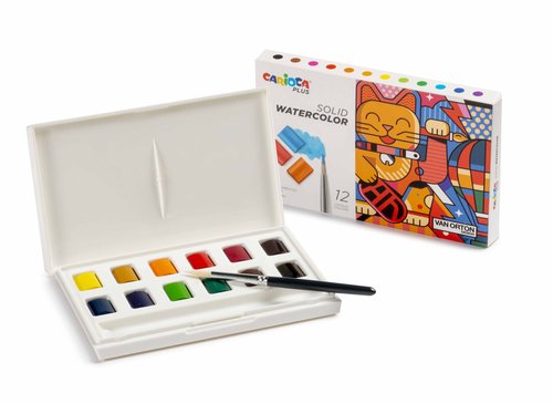 Acuarelas Carioca Plus Caja De 12 Acuarelas Carioca Plus Caja De 12