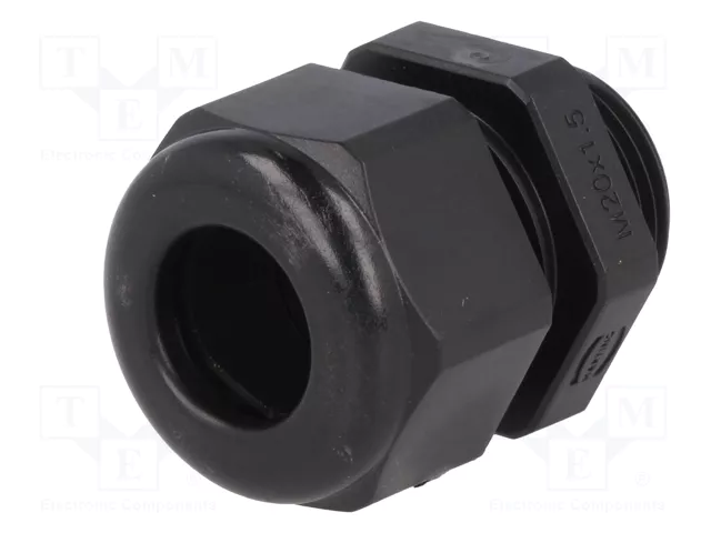 HARTING Prensaestopa M20 Negro IP68