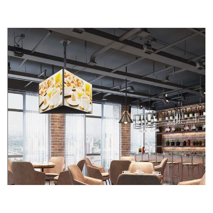 Equip Soporte de Techo Profesional para 3 Pantallas TV 32-65 Pulgadas Inclinable, Gestión de Cables, Peso Máx. 30kg por Soporte Equip Soporte de Techo Profesional para 3 Pantallas TV 32-65 Pulgadas Inclinable, Gestión de Cables, Peso Máx. 30kg por Soporte