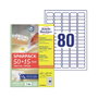AVERY Zweckform Etiquetas de 35,6 x 16,9 mm, blanco