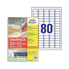 AVERY Zweckform L4732REV-65 Etiquetas para Impresora, Blanco