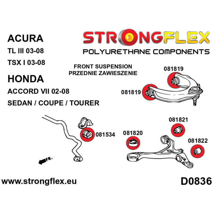 Silentblock Strongflex STF081822A