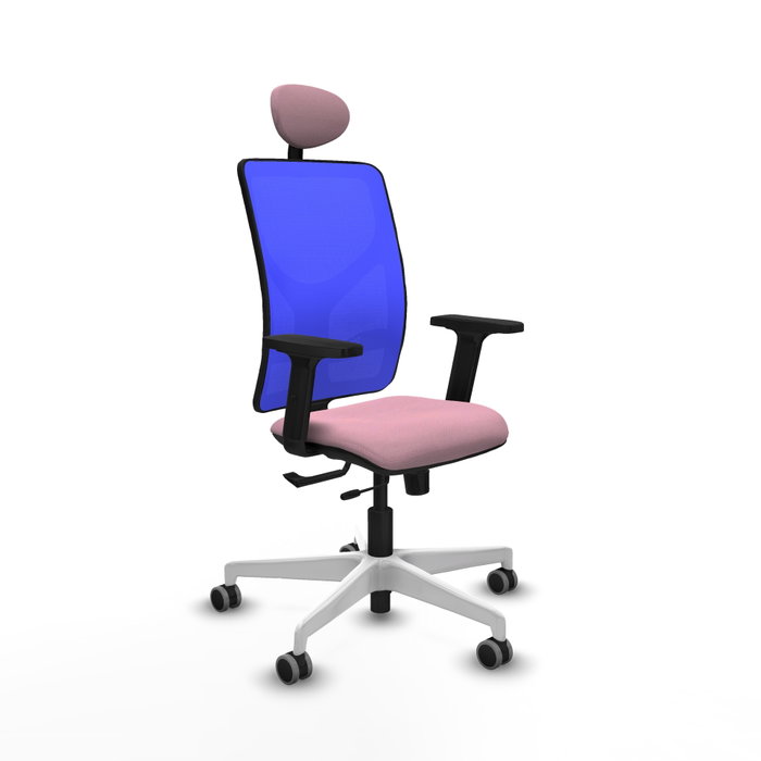 PIQUERAS Y CRESPO Silla de oficina Motilla con mecanismo Sincro/Traslack, Rosa y Azul PIQUERAS Y CRESPO Silla de oficina Motilla con mecanismo Sincro/Traslack, Rosa y Azul