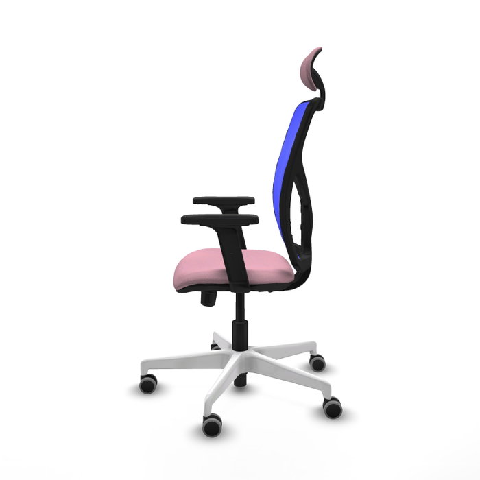 PIQUERAS Y CRESPO Silla de oficina Motilla con mecanismo Sincro/Traslack, Rosa y Azul PIQUERAS Y CRESPO Silla de oficina Motilla con mecanismo Sincro/Traslack, Rosa y Azul