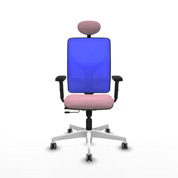 PIQUERAS Y CRESPO Silla de oficina Motilla con mecanismo Sincro/Traslack, Rosa y Azul PIQUERAS Y CRESPO Silla de oficina Motilla con mecanismo Sincro/Traslack, Rosa y Azul