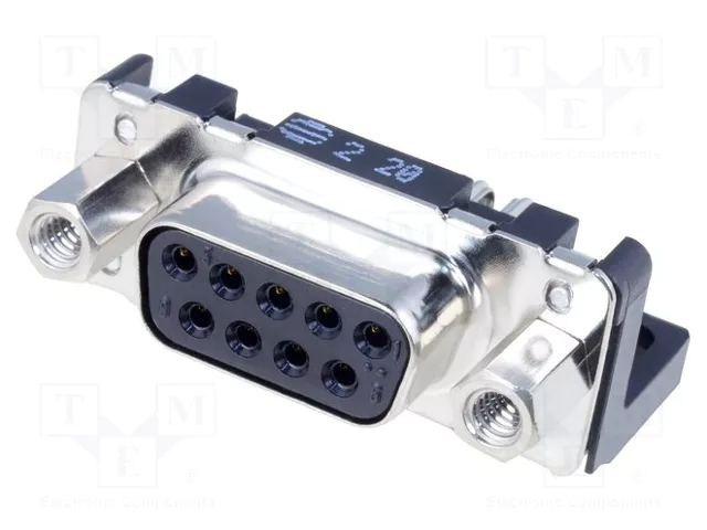 HARTING Conector D-Sub de 9 pines hembra para PCB HARTING Conector D-Sub de 9 pines hembra para PCB
